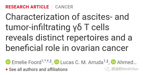 Science速递 | “默然的杀手”卵巢癌的治疗新靶点终于被发明了