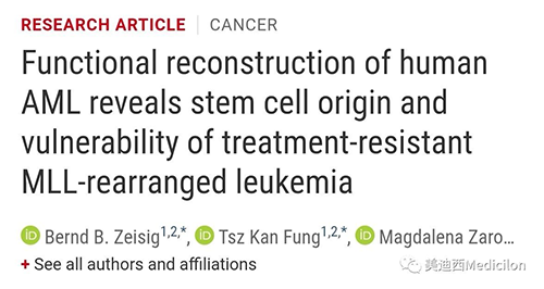 Science子刊：一种FDA批准的抗腹泻药物可有用反抗化疗的耐药性