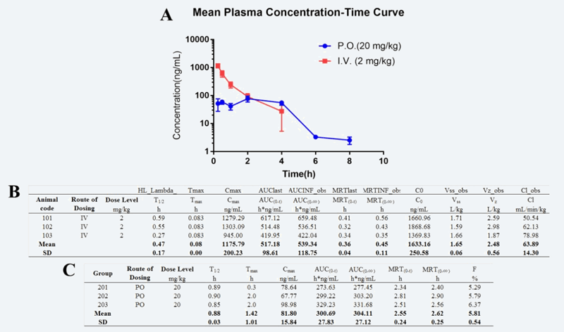 研究职员设计合成STAT3和HDAC双通路抑制剂用于治疗实体肿瘤，，，，，，PK实验通过新宝GG举行