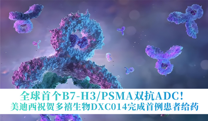 全球首个B7-H3/PSMA双抗ADC！新宝GG祝贺多禧生物DXC014完成首例患者给药