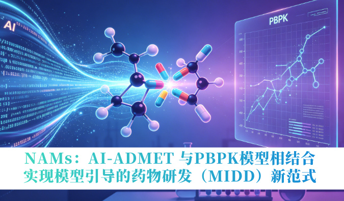 NAMs：AI-ADMET 与PBPK模子相连系，，，，，，实现模子指导的药物研发（MIDD）新范式