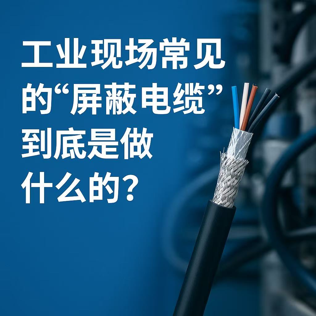 工业现场常见的“屏蔽电缆”到底是做什么的？